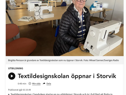 Sveriges Radio hälsade på i Storvik